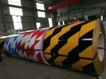 Pattern Printed Prepainted Galvalume Steel Coil High Weatherability For Traffic