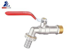 Quality Nickel Plated Brass Bibcock Valve 1.6 Mpa Garden Hose Valve wholesale