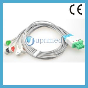 Quality Datascope Passport V 5 lead wires set ecg cable,snap wholesale