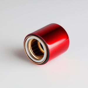 Quality Red Zinc Alloy Magnetic Perfume Cap Free Design Free Sample wholesale