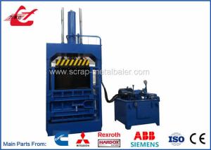 Quality High Capacity Vertical Waste Paper Baler / Cardboard Baling Machines wholesale