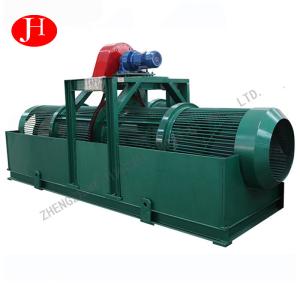 Quality Electric cassava starch cage cleaning machine cassava dry sieve sand remove equipment wholesale