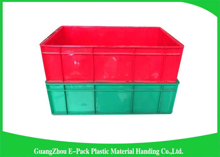 Rectangle Folding Large Plastic Storage Boxes , Big Plastic Containers Eco - Friendly