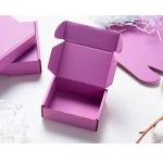 Pink Brand Packaging Boxes Eco Friendly Kraft White Printed Cardboard Boxes