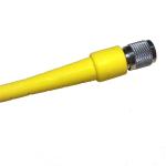 Yellow Trimble Gps Antenna Extension Cable , Tnc To Tnc Cable 2m 3m 10m