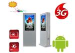 Anti Glare glass Outdoor LCD Advertising Display 42 Inch Touch Screen Monitor