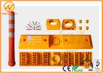 Flexible 78cm TPU Road Traffic Delineator Post / Lane Separator