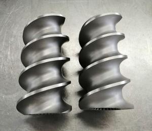 Quality TEX90 Quality Double Flighted Long Pitch Twin Screw Extruder Parts wholesale