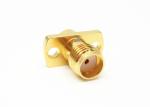 18GHz 2 Holes Flange Mount Connector Female SMA Connectror