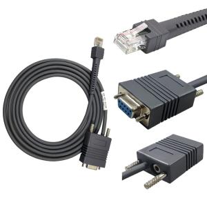 Quality Straight RJ45 To RS232 Scanner Cable For Symbol Zebra DS3578 wholesale