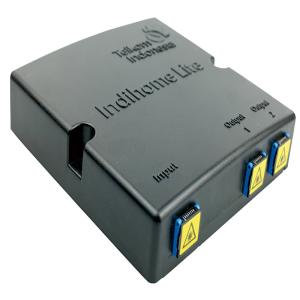 China Convenient SC Connector Type Plastic Fiber Optic Splitter Faceplate for Indoor Networks on sale