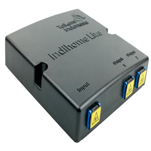 Convenient SC Connector Type Plastic Fiber Optic Splitter Faceplate for Indoor