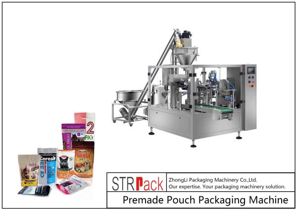 Chemical Powder Fertilizer Powder Packaging Machine with Augur Filler Detergent
