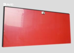 Quality Red Color Natural Quartz Countertop Slabs 3200x1600mm High Strength Indoor Use wholesale