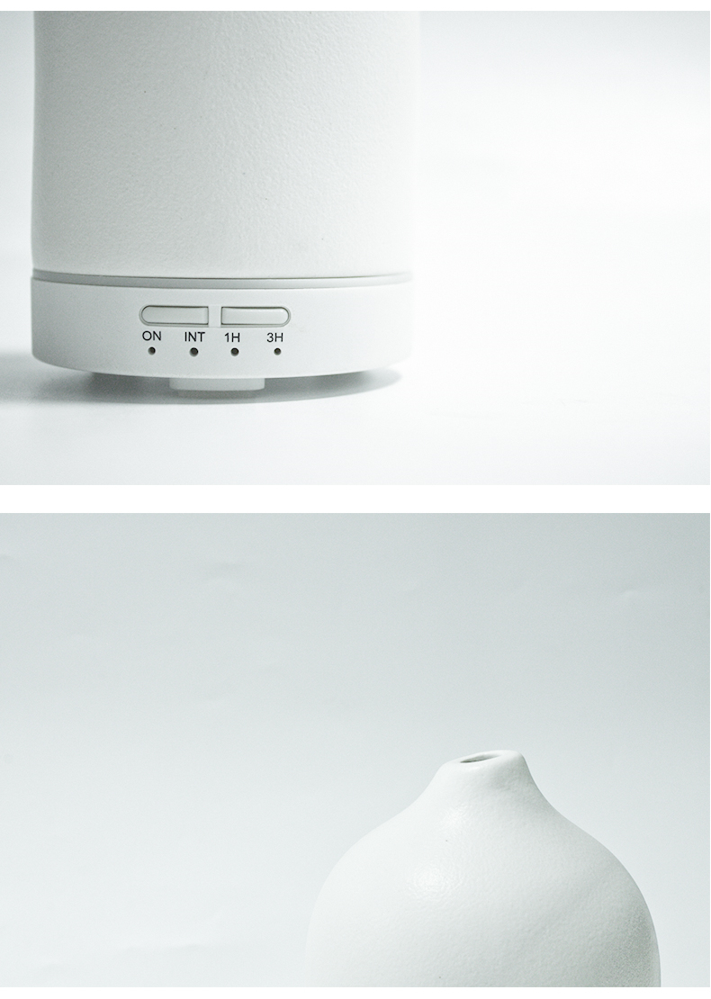Homefish Ceramic Ultrasonic Aroma Diffuser With Led Light Essential Oil Perfume Diffuse Geurverspreider Diffuseur de per