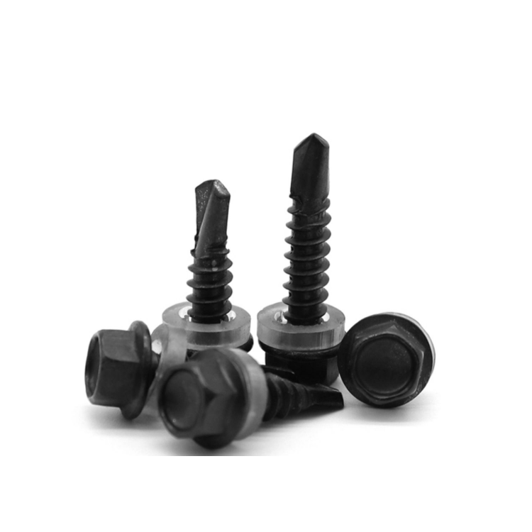 ZINC PLATED Custom Made Hex Washer Head Self-drilling Screw Galvanised Metal Hexagon