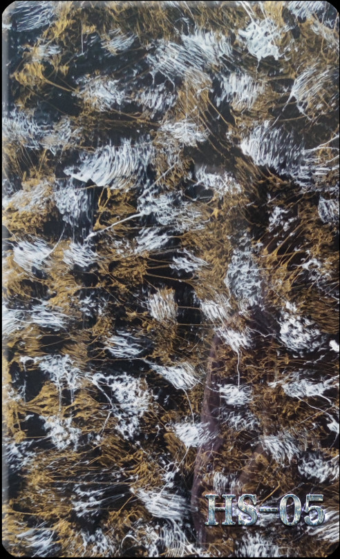 Vintage Black Brown Cast Pattern Acrylic Sheet Furniture Craft Decor 1.2g/cm3