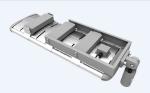 140LPW High Mast Floodlights 63000lm Outdoor Lighting Slip Fitter
