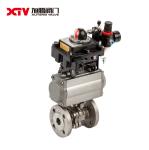 Stainless Steel GB Flange Floating Ball Valve PN16 for High Pressure Application