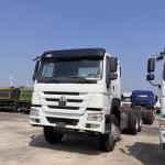 EURO2 Used Sinotruck Howo 6x4 Tractor Truck Head With Manual Air Conditioner