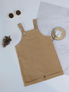 Quality 100% Linen New Born Adjustable Straps Overalls Dungaree One piece Fashion Baby Clothing Summer Jumpsuit wholesale