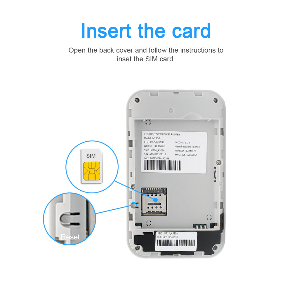 Manufacturers Outdoor OLAX MT20 Portable Mobile Hotspot Wireless Modem 4g lte With Sim Card Slot 4G Mobile Wifi Router