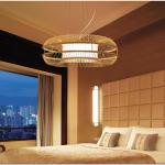 Countryside Pendant Lamp Bamboo Hanging Lamps for Living Room Decoration Loft