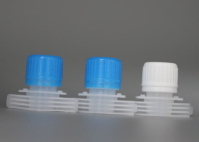 Tamper Proof Food Grade Plastic Spout Caps With Internal Diameter 16mm For Doypack