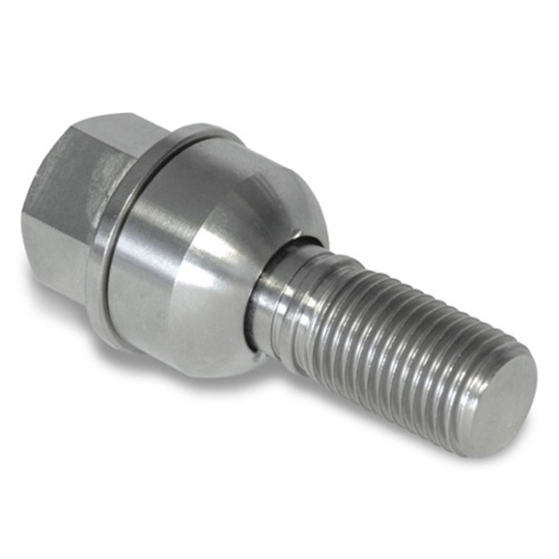 Washer Style 30 mm Wheel titanium lug bolts Grade 10.9 Wheel Stud For PORSCHE