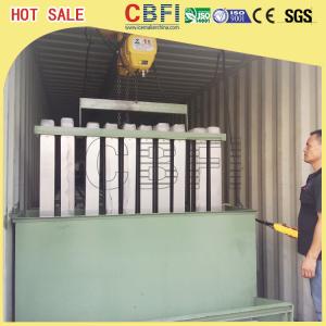 Quality Fishery Cooling Containerized Block Ice Machine Germany Compressor wholesale
