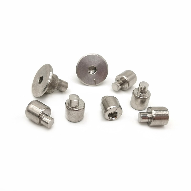 Crown Mark Processing Custom Quick-Assembly Eccentric Hinge Adjusting Rivet Plum Eccentric Nail