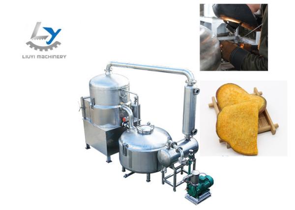 Sweet Potatoes Vacuum Frying Equipment Keep Original Colour Fully Automatic
