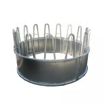 Cattle Feeding Galvanized Livestock Fencing Hay Feeder Powder Coated