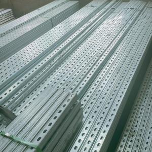 Quality SGS SS316 Metal Strut Channel Steel Double Unistrut Hot Dip Galvanized 6m wholesale