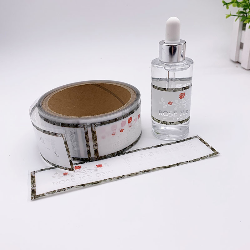 44mm Custom Plastic Product Sticker Printing Labels On Sticker Paper ISO9001