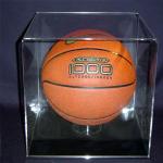 Acrylic Clear Basketball Display Case Counter top Plexiglass Football Cube