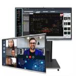 Multimedia Meeting Classroom 65 Inch Interactive Whiteboard 3840x2160