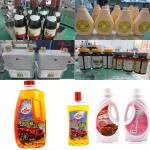 Semi-Automatic 76mm Roll ID Wine Round Bottle Labeling Machine for Multi-Size