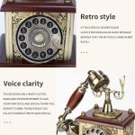 Bronze Vintage Guest Book Phone Voicemail Wedding Guest Book European Style