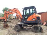 Mini used doosan dx60 cralwer excavator for sale
