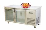 Blue Light Stainless Steel Refrigerator R404A Refrigerant 2 - 8℃ 430W