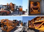 Ready Concrete Batch Mix Plant Movable With Cement Silos 30kw Mixer Power