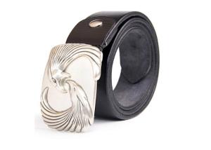 Quality Vintage Mens Casual Leather Belt Length Range 100-140cm Customize Service wholesale