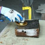 125mm 180mm 230mm Diamond Cup Stone Grinding Wheel Disc Vacuum Brazed