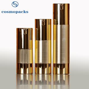 Quality 15ml 30ml 50ml hide Away Inner Pump Cosmetic Bottles For Travel wholesale