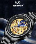 Luminous Tourbillon Skeleton Watch Classical With High Hardness Glass