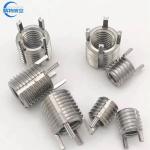 M20 Stainless Steel Key Locking Threaded Inserts Sleeve with ISO9001 2015