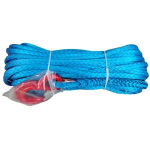 Quality 14mm*45m Offroad Car Synthetic Winch Cable Non Rotational Minimal Stretch wholesale