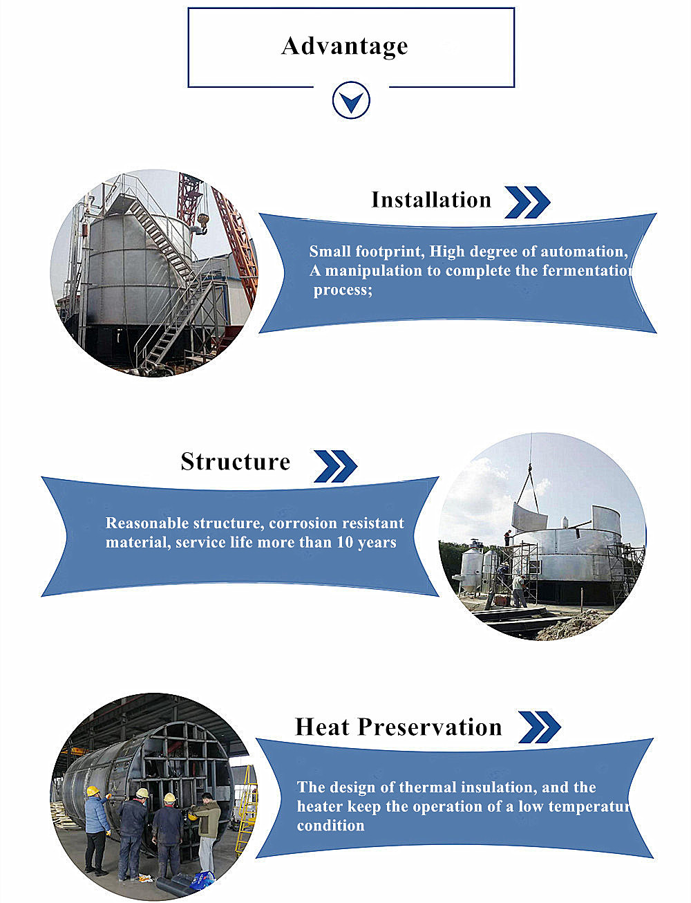 8-12 cbm per day High Safety Level Automatic Fertilizer Fermentation Machine Fertilizer Composting Plant