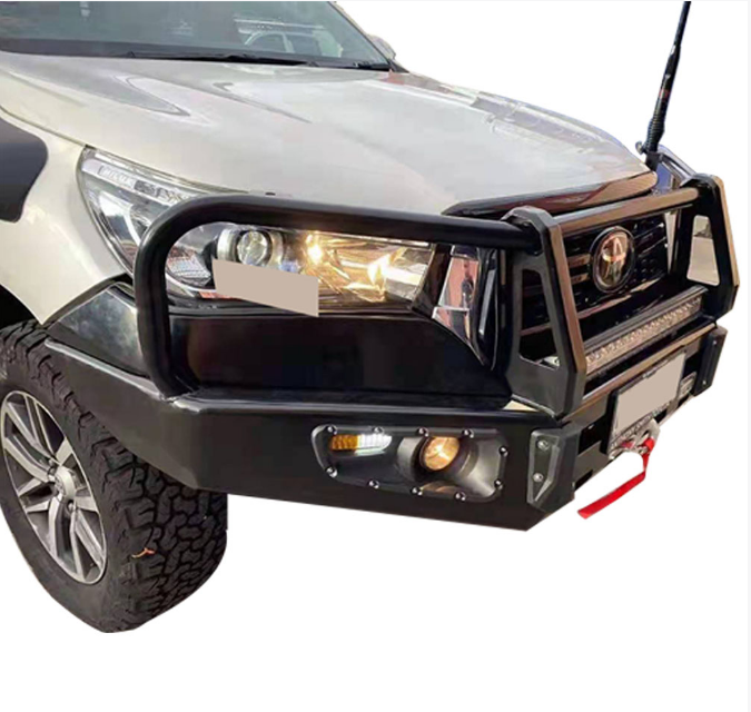 Aluminum Automotive Steel Bumper For Hilux High Bull Bar 100% Tested